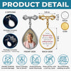 Personalised Teardrop Pin with Photo - Meaningful Memorial or Graduation Gift - Graduated With Your Love
