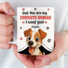 Personalised 3D Inflated Effect Mug – Birthday Gifts For Dog Lovers, Dog Dad & Mum – Always My Favourite Human