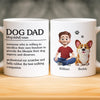 Personalised Mug – Gifts For Dog Lovers, Dog Dad – Just A Dad, Dogs First