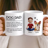 Personalised Mug – Gifts For Dog Lovers, Dog Dad – Just A Dad, Dogs First