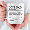 Personalised Mug – Gifts For Dog Lovers, Dog Dad – Just A Dad, Dogs First