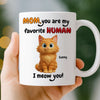 Personalised Mug – Birthday Gifts For Cat Lovers, Cat Dad & Mum – Mum I Meow You
