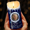 Personalised LED Candle with Photo - Meaningful Memorial Gift - Always In My Heart