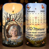 Personalised LED Candle with Photo - Meaningful Memorial Gift - Your Light Stays With Me