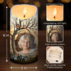 Personalised LED Candle with Photo - Meaningful Memorial Gift - Your Light Stays With Me