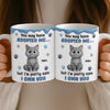 Personalised 3D Inflated Effect Mug – Birthday Gifts For Cat Lovers, Cat Dad & Mum – Your Tiny Furry Boss