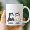 Personalised Mug – Gifts For Cat Lovers, Cat Dad – Chaos With Fur