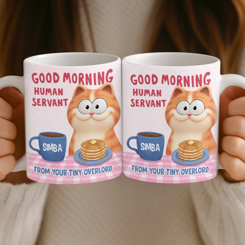 Personalised Mug – Birthday Gifts For Cat Lovers, Cat Dad & Mum – Tiny But In Charge