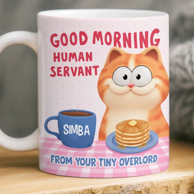 Personalised Mug – Birthday Gifts For Cat Lovers, Cat Dad & Mum – Tiny But In Charge