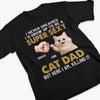 Personalised Unisex T-Shirt, Hoodie – Father’s Day Gift for Cat Lovers, Cat Owners – I'd Grow Up to Be A Cat Dad