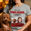 Personalised Unisex T-Shirt – Gift for Dog Mom, Dog Lovers – This Is My Pawjama Shirt