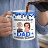 Personalised 3D Inflated Effect Printed Mug - Birthday Gifts For Dad - Congrats On Being My Dad
