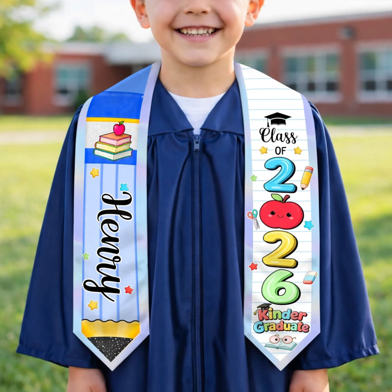 Personalised Kids Graduation Stole - Meaningful Graduation Gift For Kids - Dream It, Do It