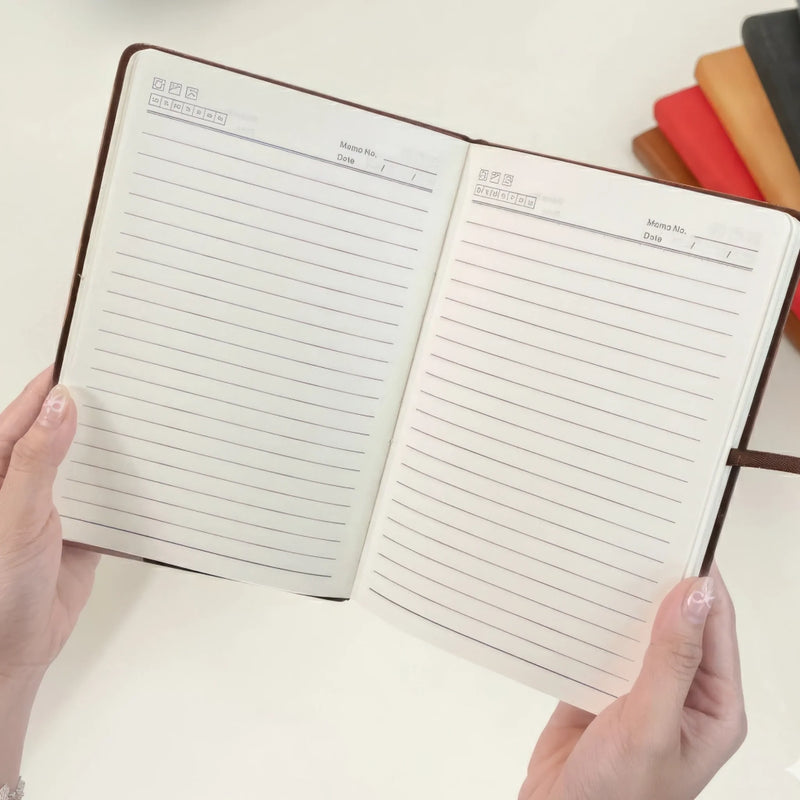 Personalised Leather Journal - Graduation Gift for Him or Her — Start Strong, Finish Proud