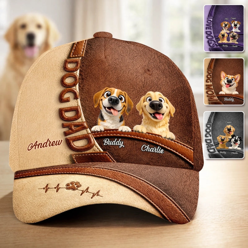 Personalised Classic Cap – Father’s Day Gift for Dad, Grandad – Best Dog Dad Ever