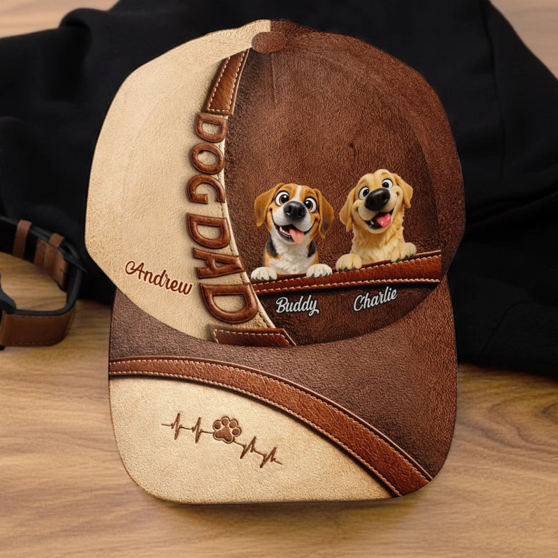 Personalised Classic Cap – Father’s Day Gift for Dad, Grandad – Best Dog Dad Ever