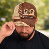 Personalised Classic Cap – Father’s Day Gift for Dad, Grandad – Best Dog Dad Ever