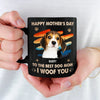 Personalised Photo Black Mug - Mother's Day Gifts For Dog Mum, Cat Lovers - I Woof You So Much