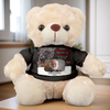 Personalised Photo Teddy Bear Plush - Meaningful Memorial or Graduation Gift - Walking Beside You On Graduation Day
