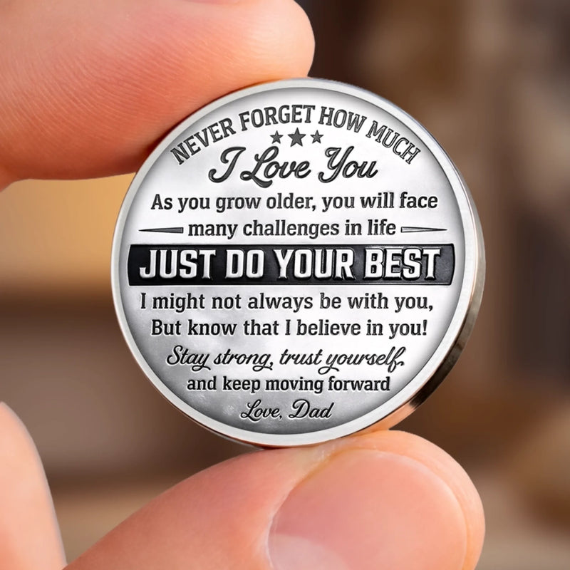 Custom Pocket Hug - Personalized Birthday Gifts For Son - You Are Stronger Than You Think