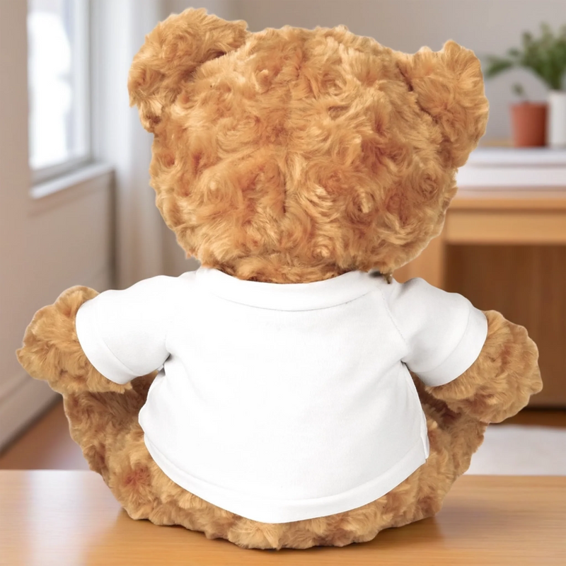 Personalised Teddy Bear Plush with Photo – Meaningful Memorial or Graduation Gift – A Gentle Hug From Heaven