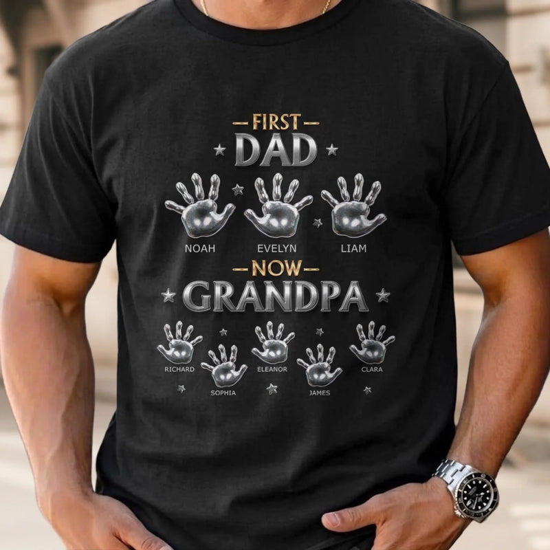 Personalised Unisex T-shirt, Hoodie – Father's Day Gifts For Grandpa – Blessed To Call You Papa
