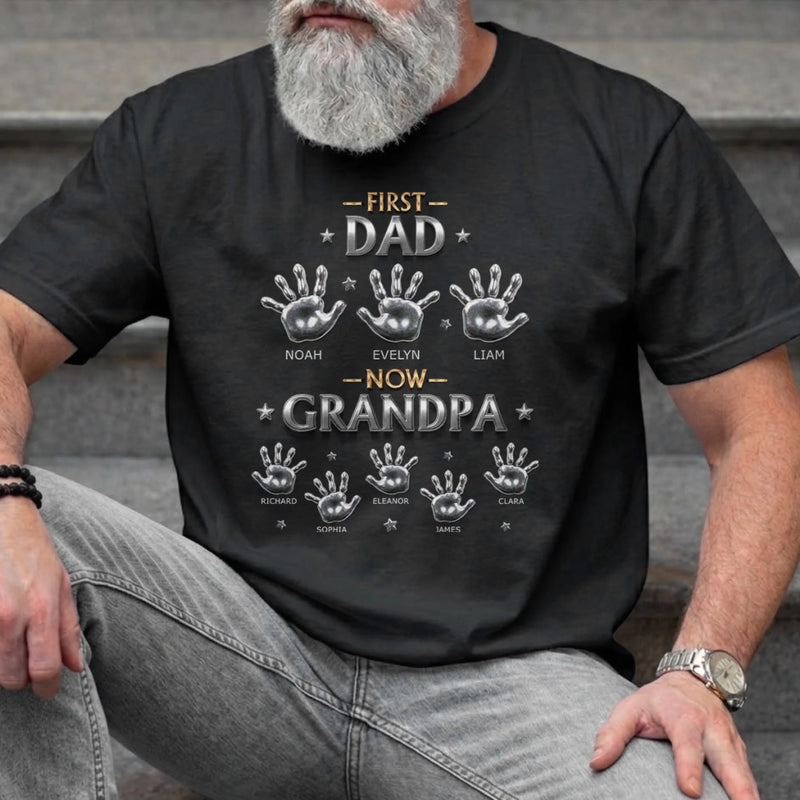 Personalised Unisex T-shirt, Hoodie – Father's Day Gifts For Grandpa – Blessed To Call You Papa