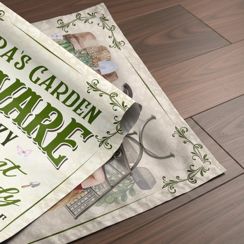 Custom Flag - Personalized Birthday Garden Gifts For Gardeners - Bloom Where You Are Planted
