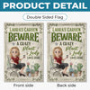 Custom Flag - Personalized Birthday Garden Gifts For Gardeners - Bloom Where You Are Planted