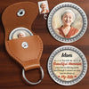 Personalised Pocket Hug Token - Memorial Sympathy Gifts For Loss Of Mom, Dad - Forever Close, Always Missed