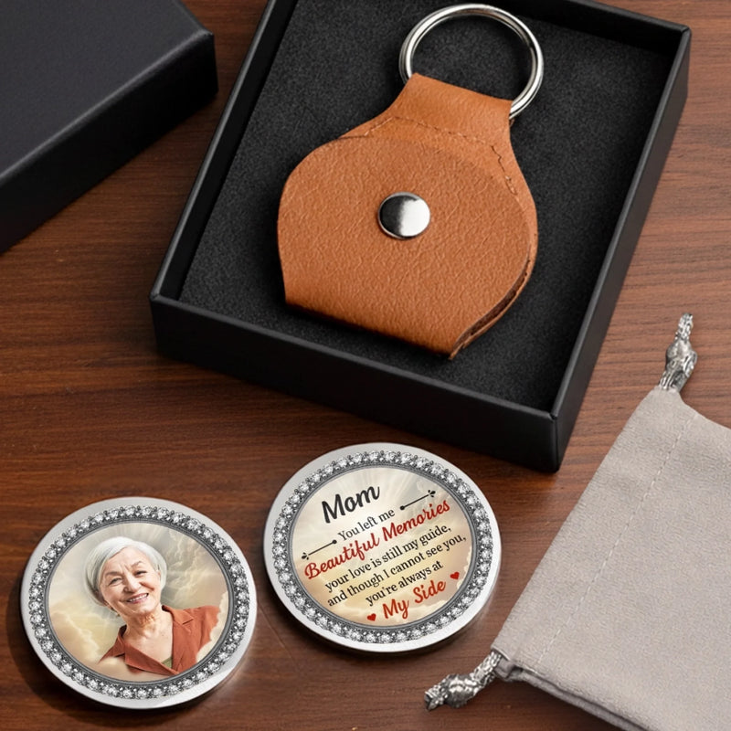 Personalised Pocket Hug Token - Memorial Sympathy Gifts For Loss Of Mom, Dad - Forever Close, Always Missed