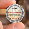 Personalised Pocket Hug Token - Memorial Sympathy Gifts For Loss Of Mom, Dad - Forever Close, Always Missed