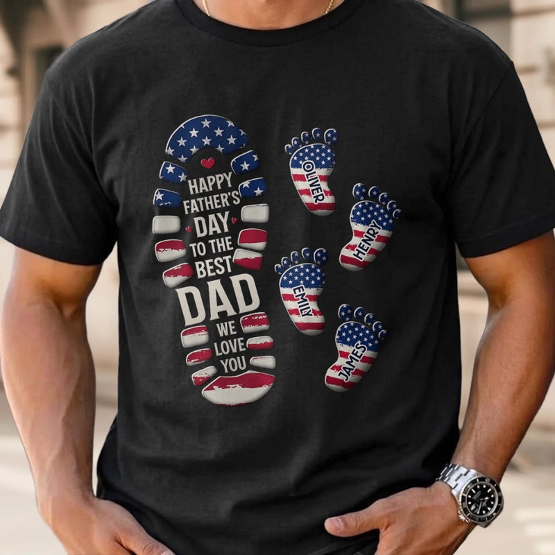Personalised Unisex T-shirt, Hoodie – Father's Day Gifts For Dad, Grandpa – So Blessed To Call You Daddy