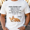 Personalised Unisex T-Shirt, Hoodie – Father's Day Gifts For Dog Dad – Thanks For Loving Me