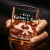 Personalised Whisky Glass – Father's Day Gift for New Dad – New Dad, Big Journey