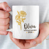 Personalised Mug - Retirement Gifts For Women, Men - Cheers To No More Mondays