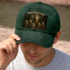 Personalised Vintage Washed Denim Cap - Father's Day Gift For Dad, Grandpa - Proud To Be Your Kid