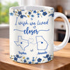 Personalised Mug -  Best Friend Birthday Gifts For Women, Besties, Sisters, BFF - Friendship With No Borders