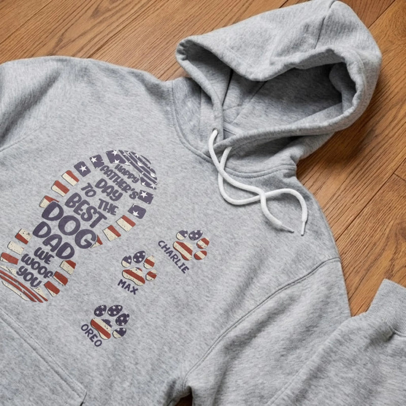Personalised Unisex T-Shirt, Hoodie – Father's Day Gifts For Dog Dad – Proud And Free