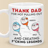 Personalised Mug - Father's Day Gifts For Dad - Thanks For Making Me