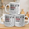 Personalised 3D Inflated Effect Printed Mug - Father's Day Gifts For Dad - Best Dad Ever