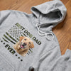 Personalised Unisex T-shirt, Premium T-shirt, Hoodie - Birthday Gifts For Dad, Grandpa, Dog Cat Lovers, Dog Dad - Proud Dog Dad Always