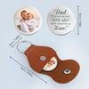 Personalised Photo Pocket Hug Token - Gifts For Dad, Grandpa - You Hold My Heart