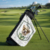 Personalised Photo Golf Towel - Father's Day Birthday Golf Gifts For Dog Lovers, Dog Dad And Mum - Golf Mode Always On