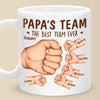 Personalised Mug - Gift For Dad, Grandpa - Forever The Best Team
