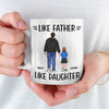 Personalised Mug - Gift For Dad - Family and Love Belong Together