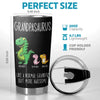 Personalised Tumbler - Gifts For Dad, Grandpa - Just A More Awesome Grandpa