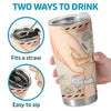 Personalised Tumbler - Gifts For Dad, Grandpa - Lucky To Have You As Dad