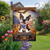 Personalised Flag - Birthday Garden America 250th Anniversary Gifts For Dog Lovers, Dog Dad And Mom - Paws Of Freedom