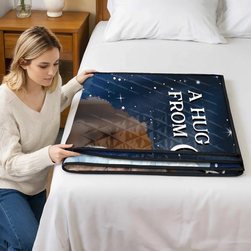 Personalised Photo Quilt Blanket - Memorial Gifts - Memories Keep You Close Always